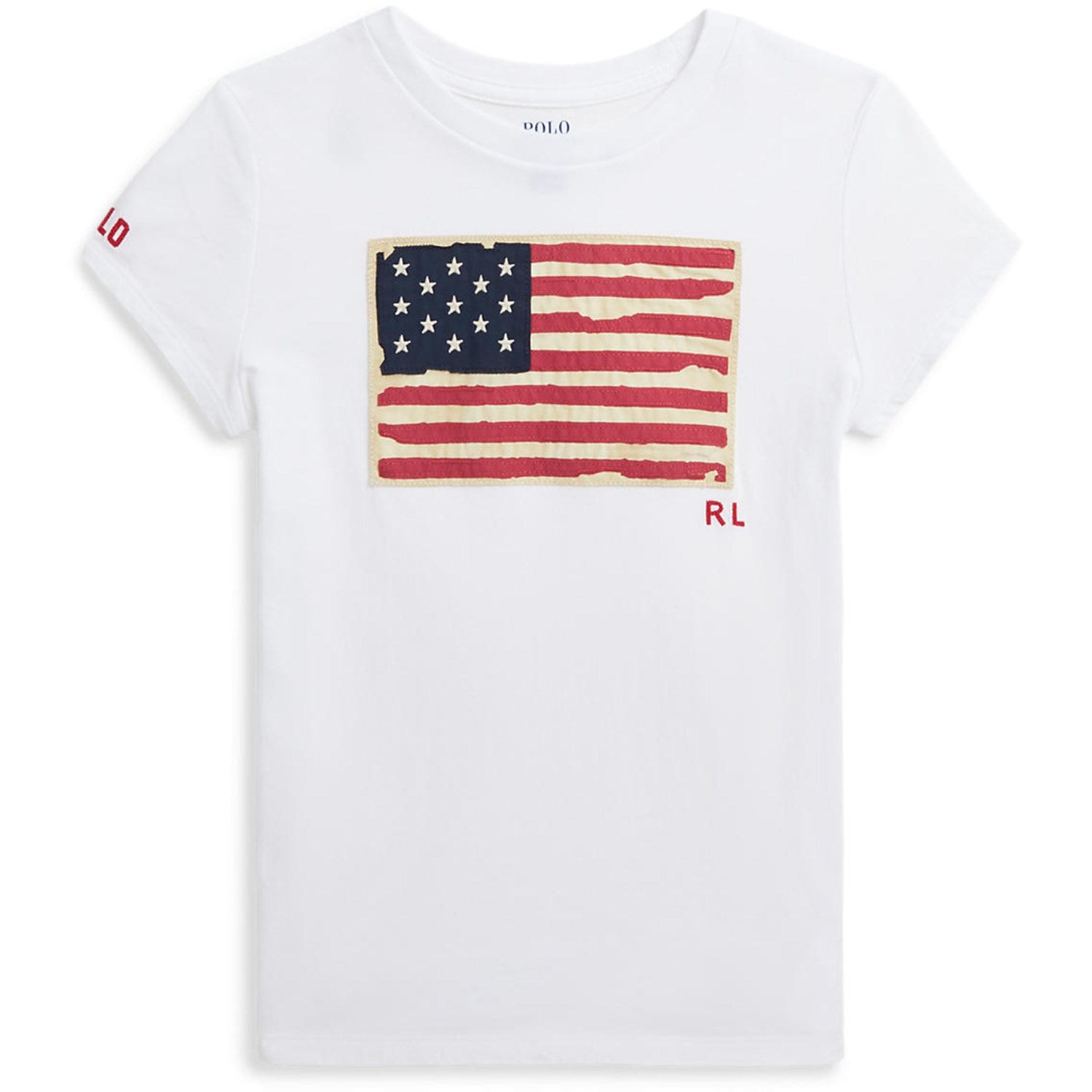 Pikétröja Ralph Lauren White T-Shirt