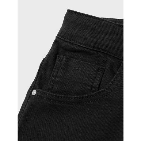 Name It Black Rose Wide Twill Byxor Noos