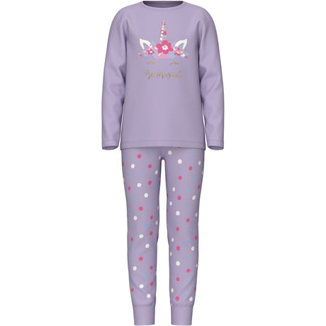 Name It Pastel Lilac Pyjamas Pastell Lilac Magical Noos