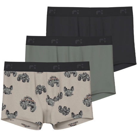 Name It Peyote Boxershorts 3-pack Peyote Monster Truck Noos