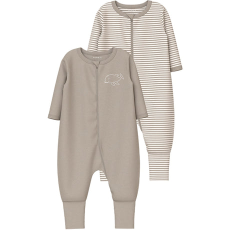 Name It Pure Cashmere Nightsuit 2-pack Zip Core 2 Noos