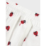 Name It Bright White Ladybugs Vigga Shorts Noos