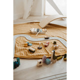 Play&Go Organic Grid Mustard 2-in-1 Playmat 7