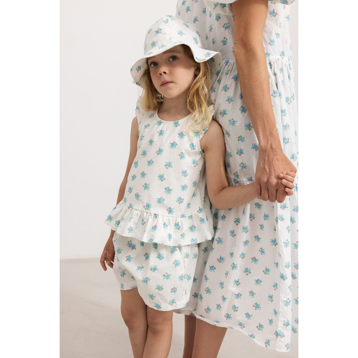 MarMar Poplin Summer Bouquet Tawny Topp