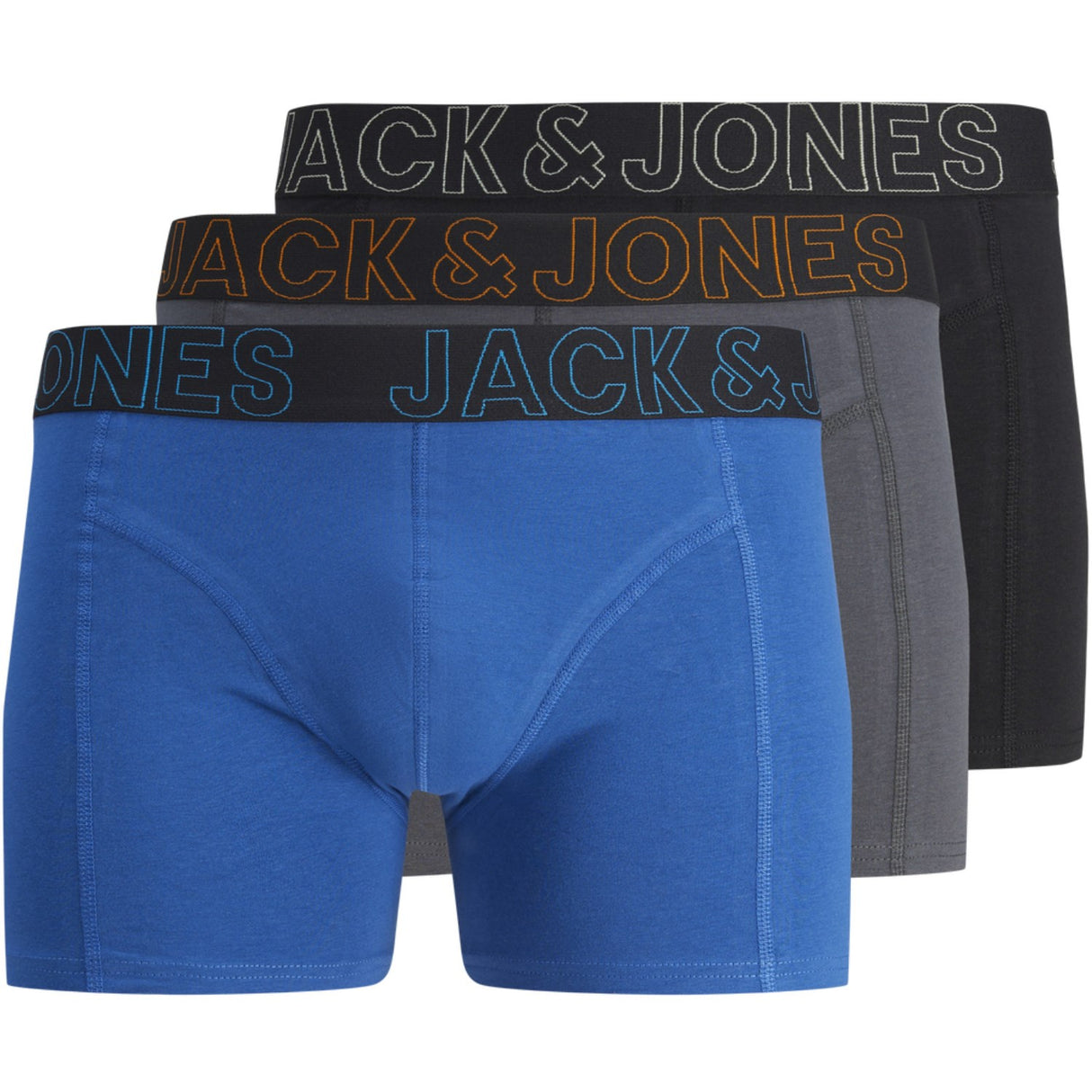 Jack & Jones Junior Exuberance Murphy Solid Boxershorts 3-pack