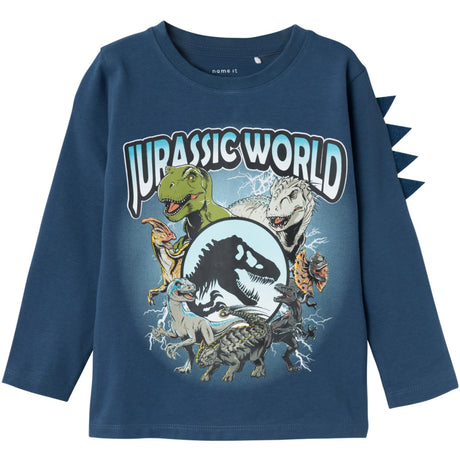Name It Dark Denim Jolly Jurassic Blus Noos