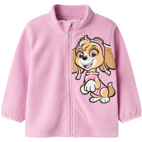 Name It Pastel Lavender Jymma Paw Patrol Fleece Jacka