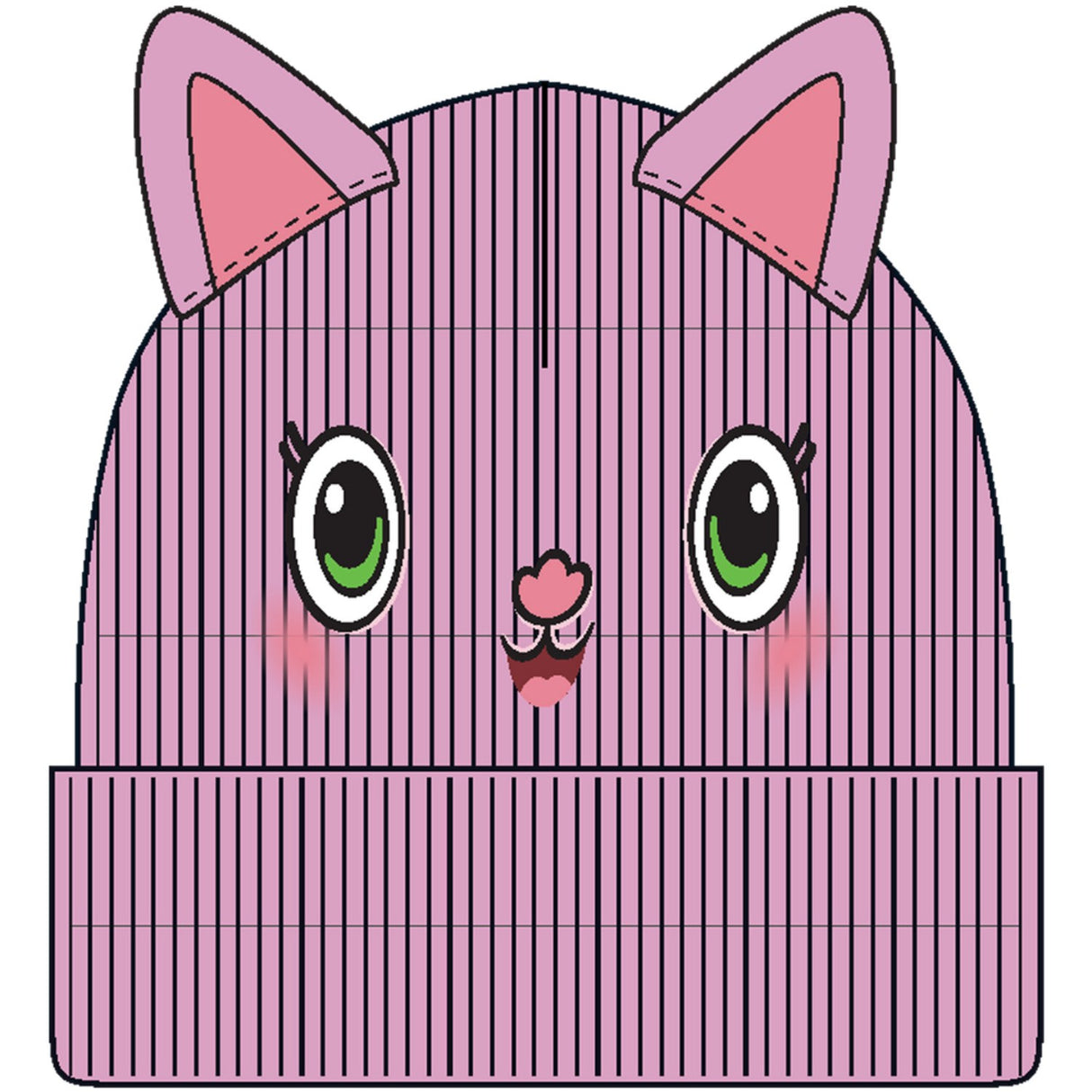 Name It Pastel Lavender Juma Gabby Stickad Mössa