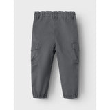 Name It Lava Smoke Ben Cargo Twill Byxor Noos