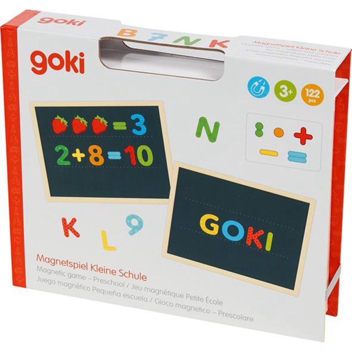 Goki Flerfärgad Magnetisk Spel Förskola 2