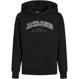 Jack & Jones Junior Black caleb Varsity Sweat Hoodie Noos