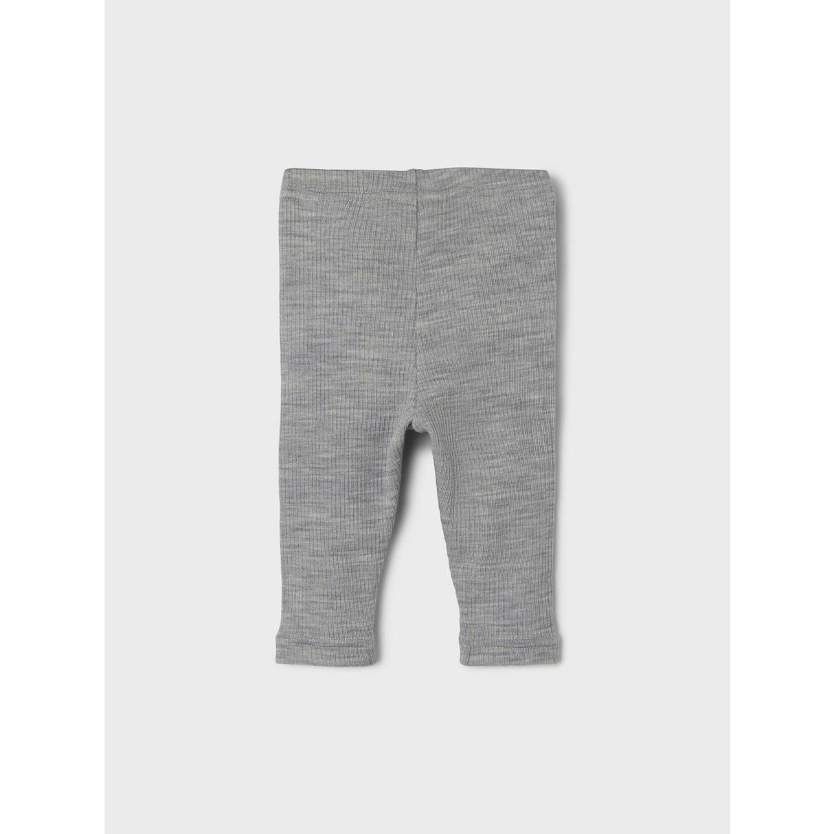 Lil'Atelier Grey Melange Fable Ull Leggings