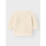 Lil'Atelier Birch Emlen Stickad Cardigan