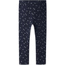 Name It Dark Sapphire Hearts Vivian Glitter Leggings