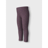 Name It Arctic Dusk Hearts Vivian Glitter Leggings