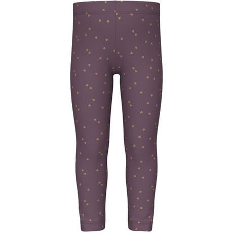 Name It Arctic Dusk Hearts Vivian Glitter Leggings