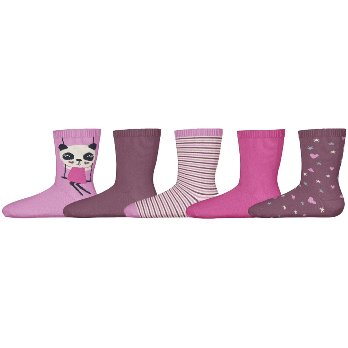 Name It Phlox Pink Vinni 5-Pack Socks