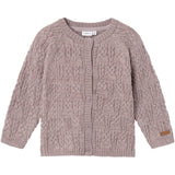 Name It Purple Dove Wrilla Ull Stickad Cardigan