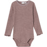 Name It Purple Dove Wossa Wool/Silk Rib Body