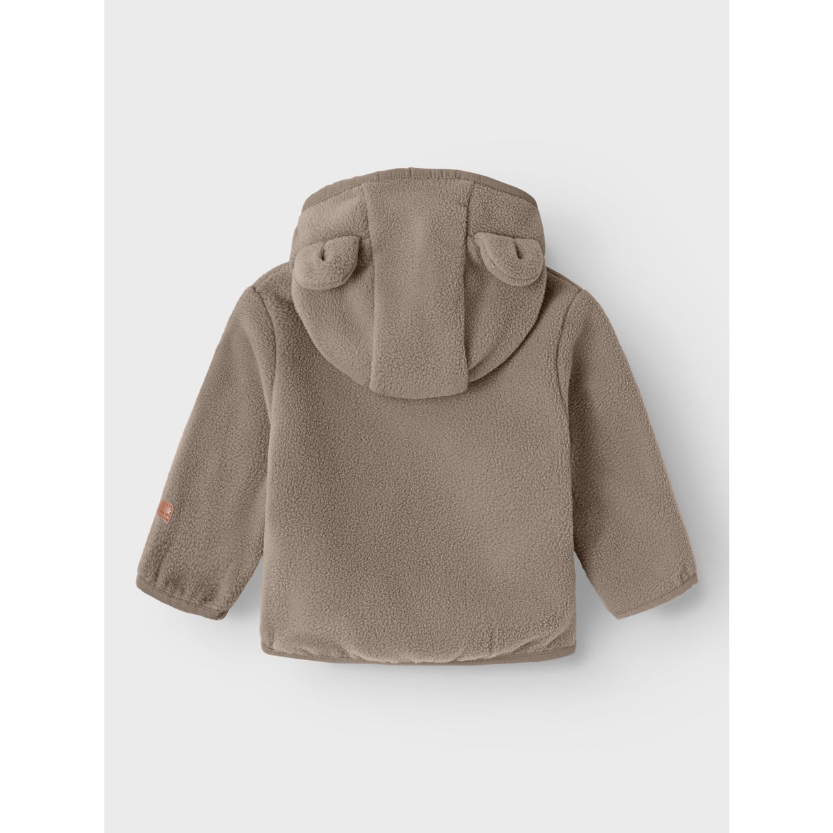 Name It Desert Taupe Meeko Fleece Jacka