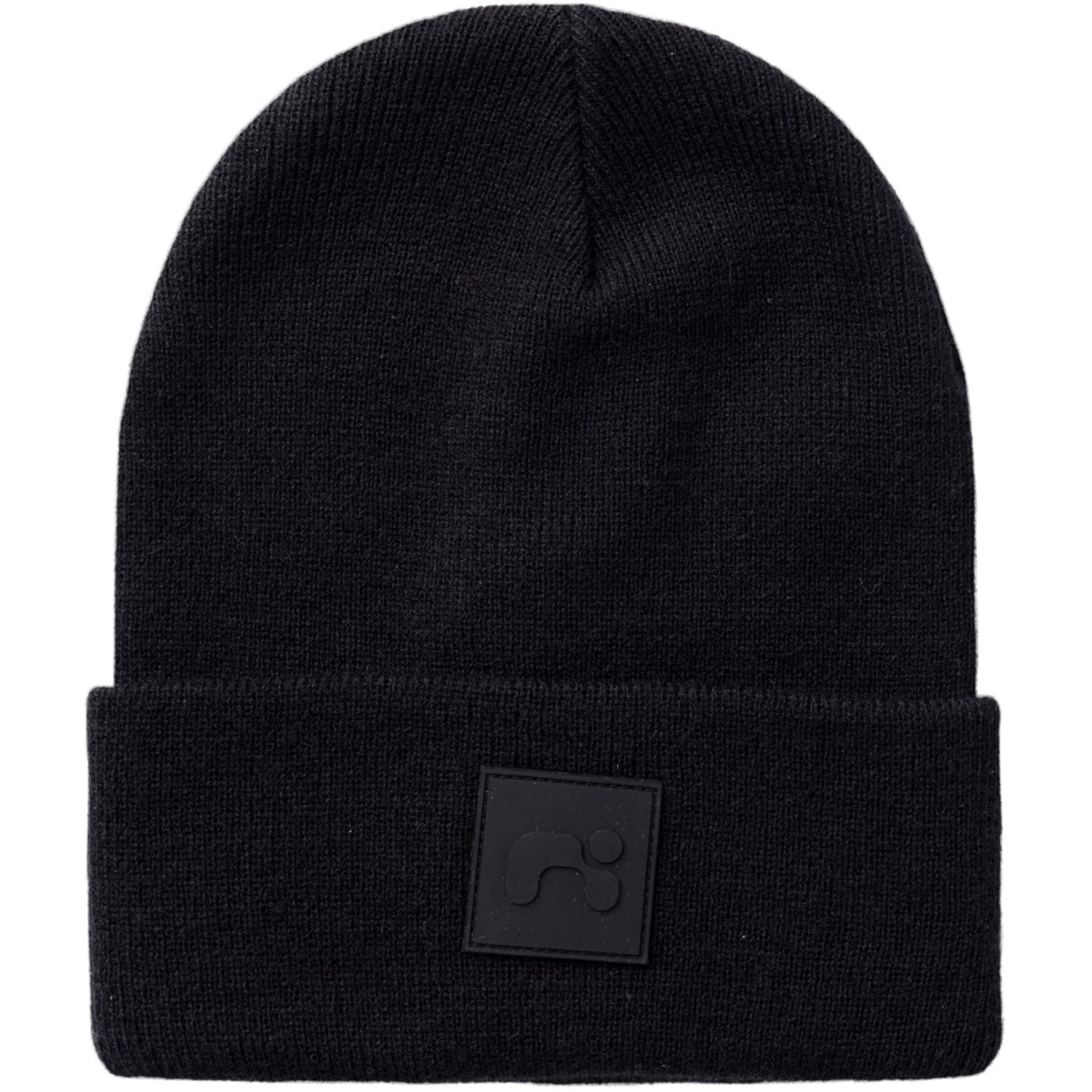 Name It Black Malik Stickad Beanie Badge