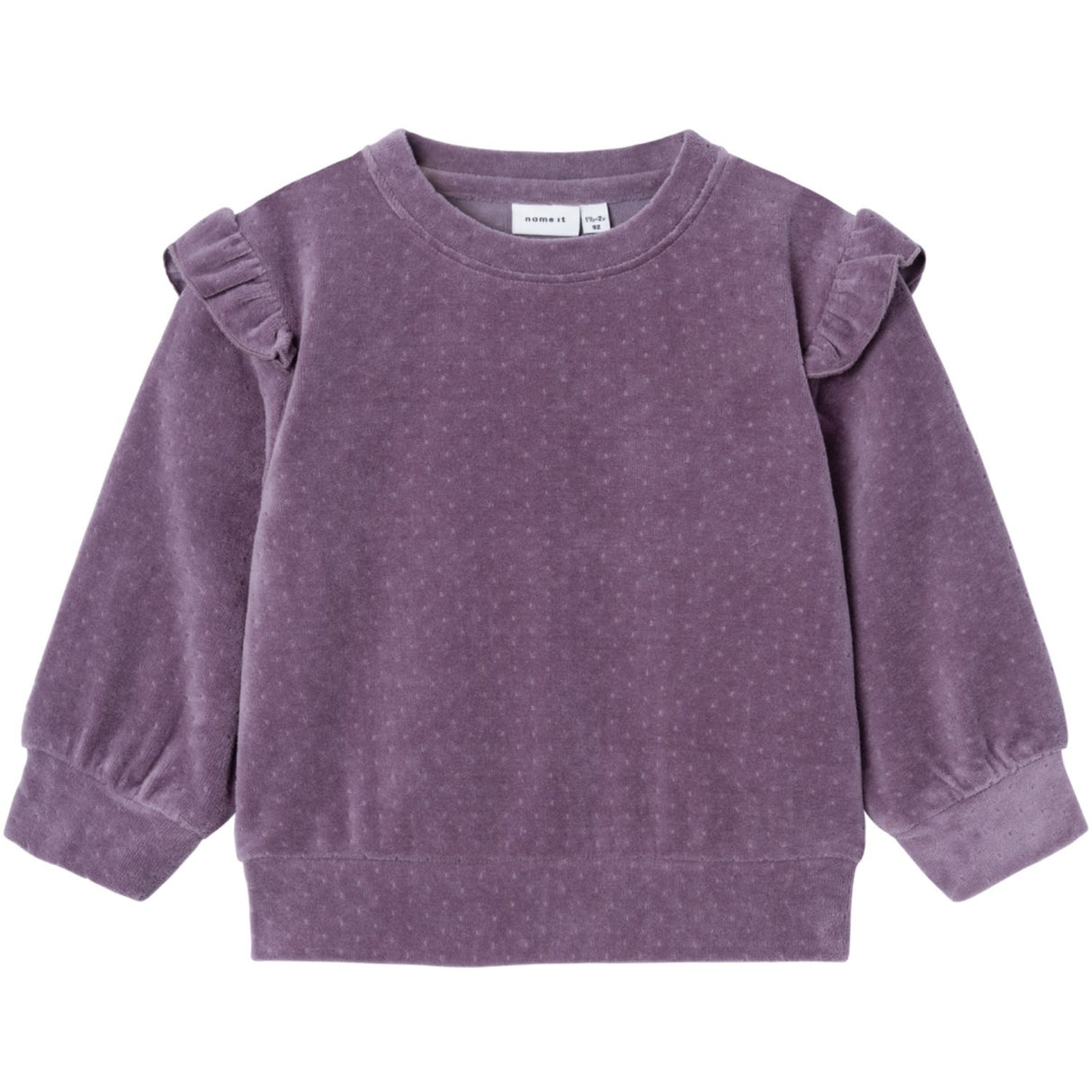 Name It Arctic Dusk New Velour Blus