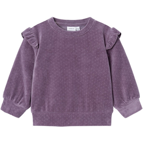 Name It Arctic Dusk New Velour Blus