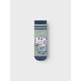 Name It Bering Sea Adinis Peppa Pig 3-Pack Strumpor
