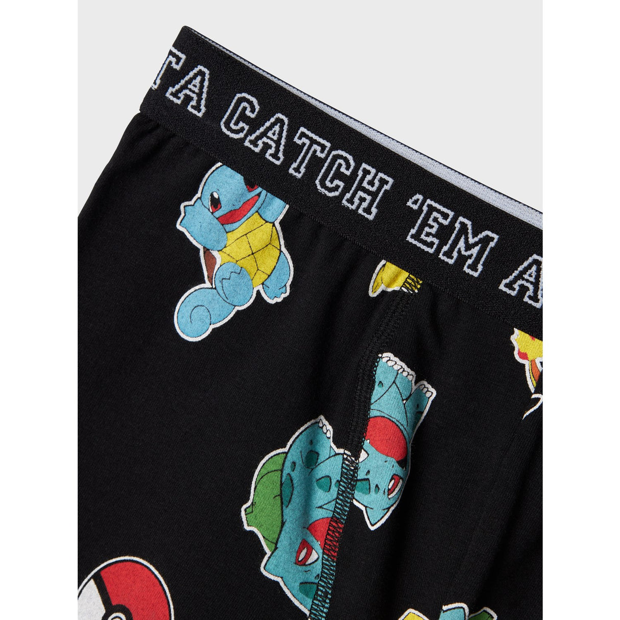 Name It Black Asgar Pokemon Boxer Shorts 2-Pack Noos