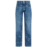 Calvin Klein Radiant Blue Laser Rgd Straight Jeans
