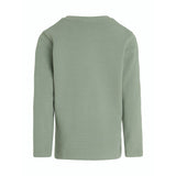 Calvin Klein Meteor Green Ottoman Mono Lwk Blouse