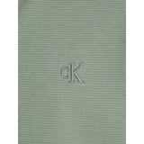 Calvin Klein Meteor Green Ottoman Mono Lwk Blouse