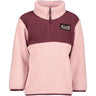 Didriksons Dusty Pink Gosig Kids Halfzip Fleece Jacka