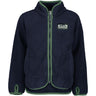 Didriksons Navy Gibbs Kids Fullzip Fleece Jacka 2