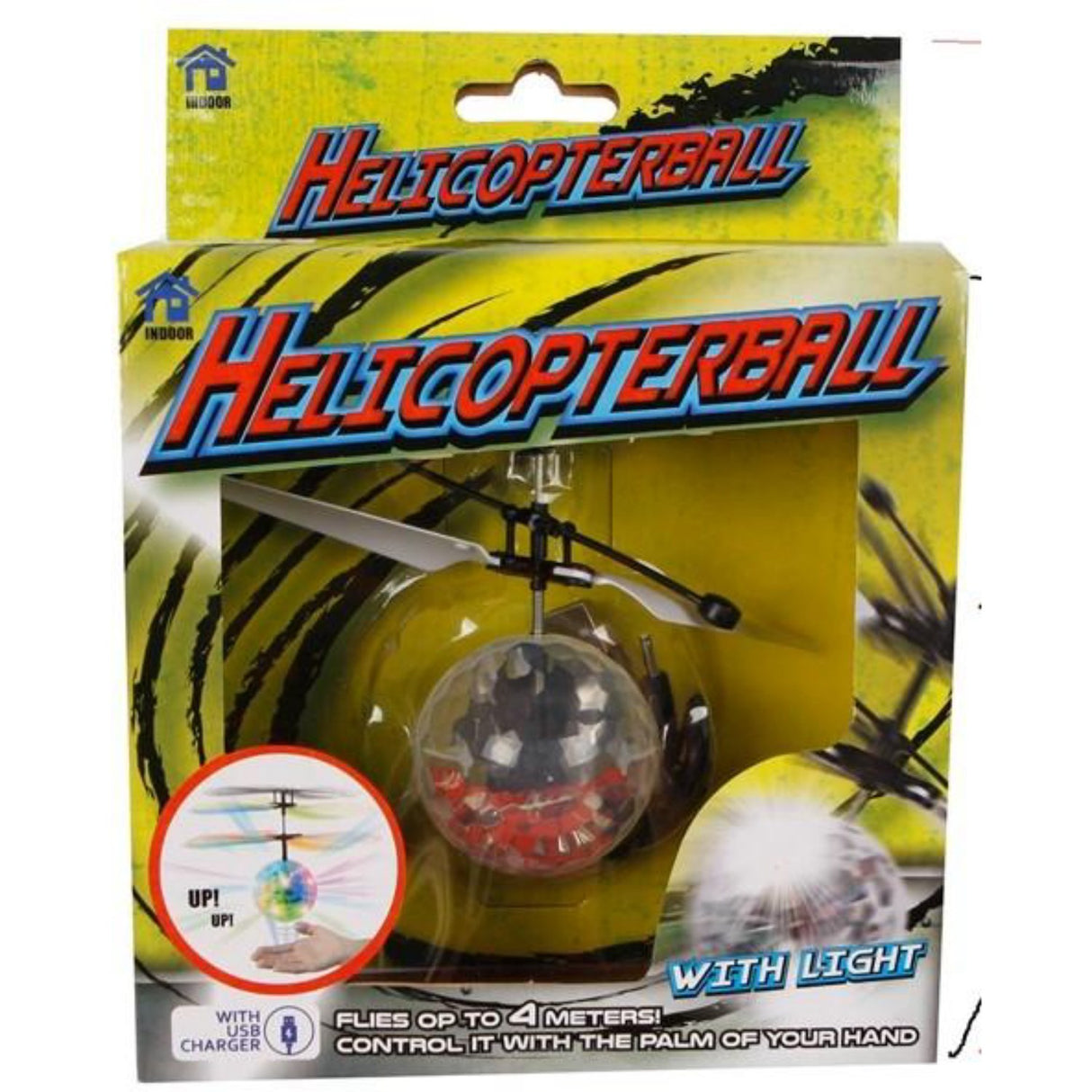 Pocket Money Helikopterboll med Ljus