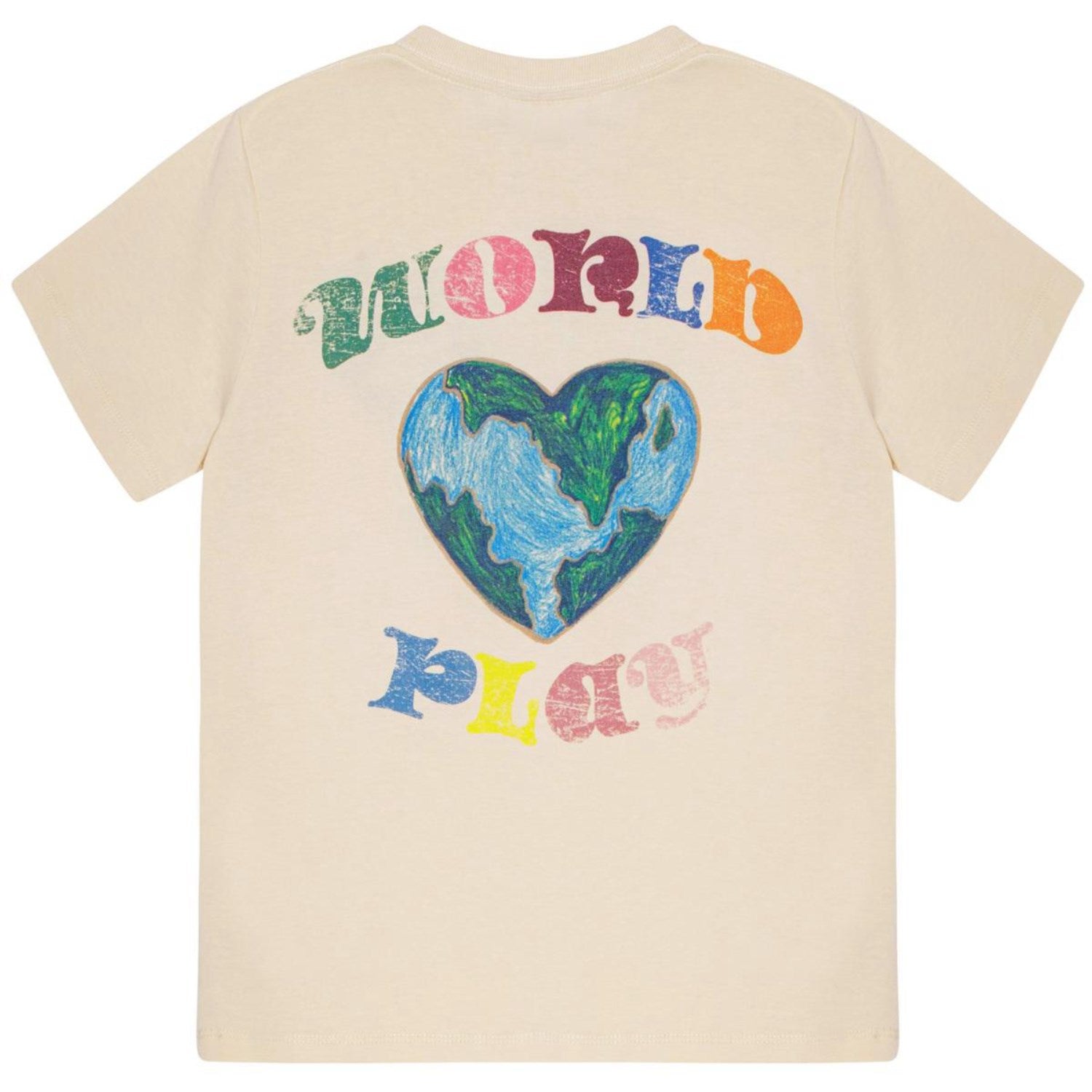 Molo World Play Heart  Roxo T-Shirt 2