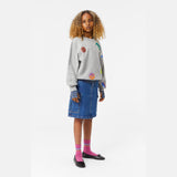 Molo Grey Melange  Marge Sweatshirt 3