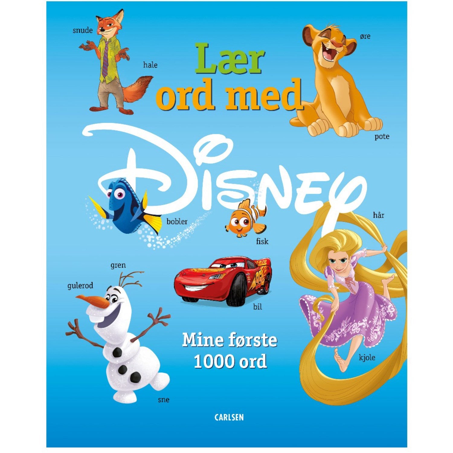 Forlaget Carlsen Lær ord med Disney