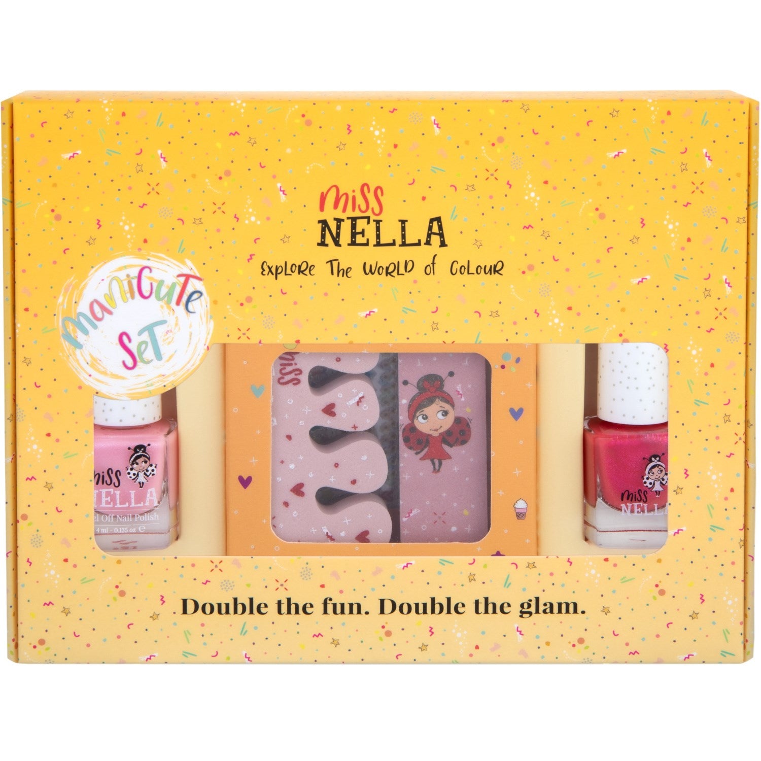 Miss Nella Pink ManiCute Set