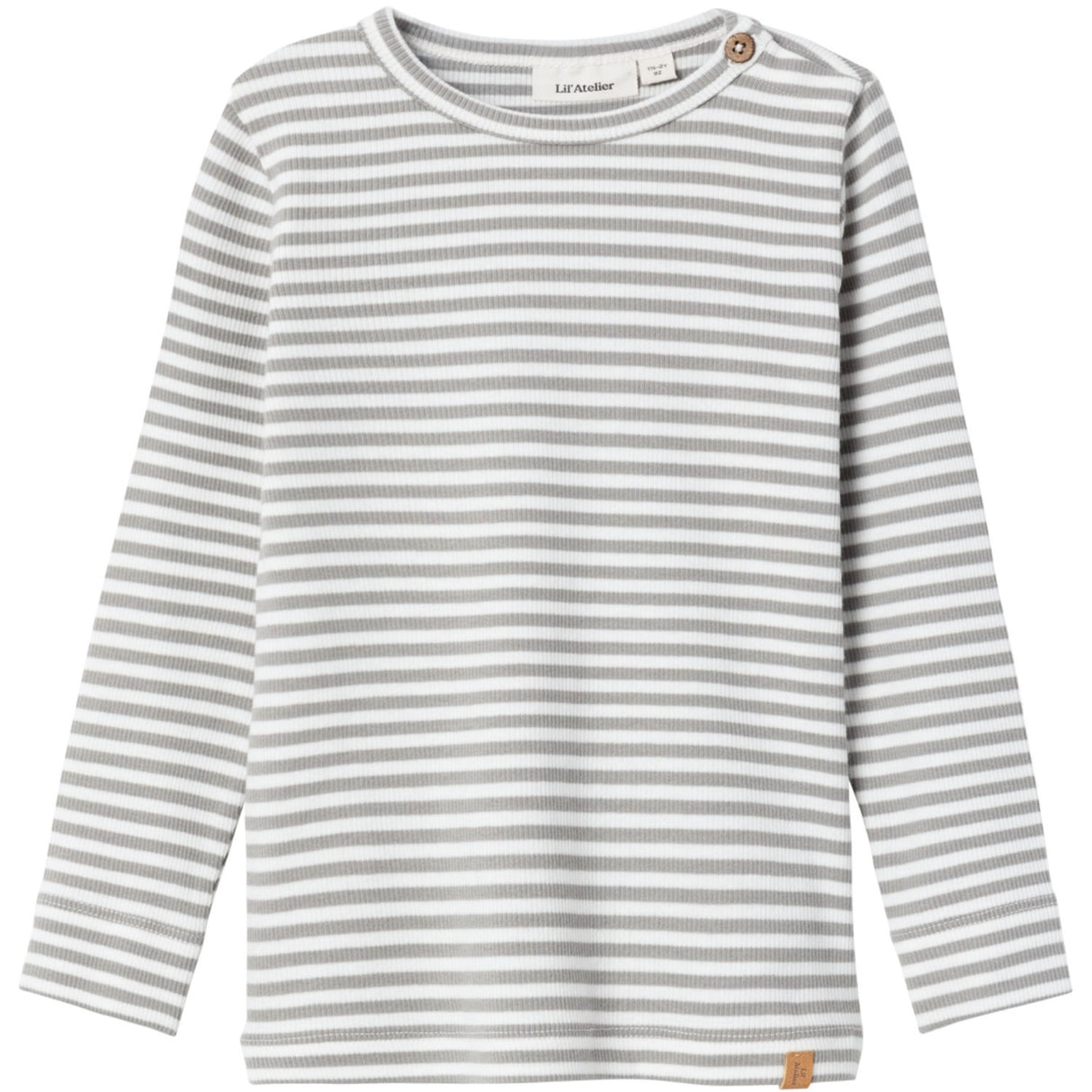 Lil'Atelier Limestone Gago Kre Slim Blus Noos