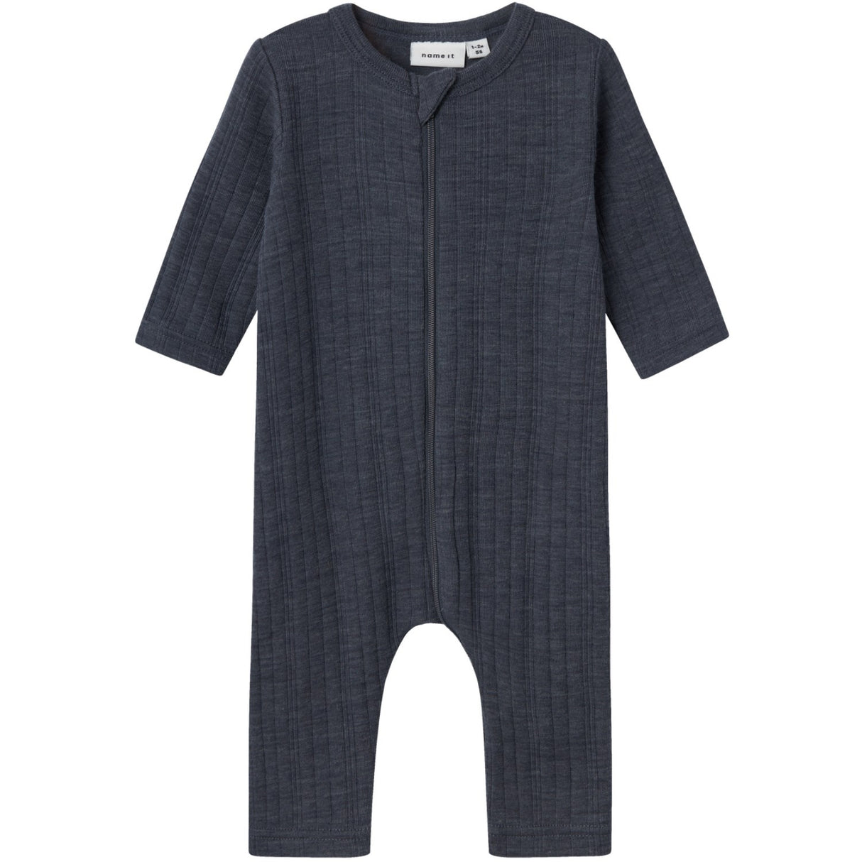 Name It Ombre Blue Wang Ull Needle Nightsuit Solid Noos