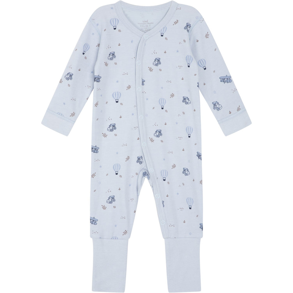 Hust & Claire Cloud blue Baby Manu Onesies