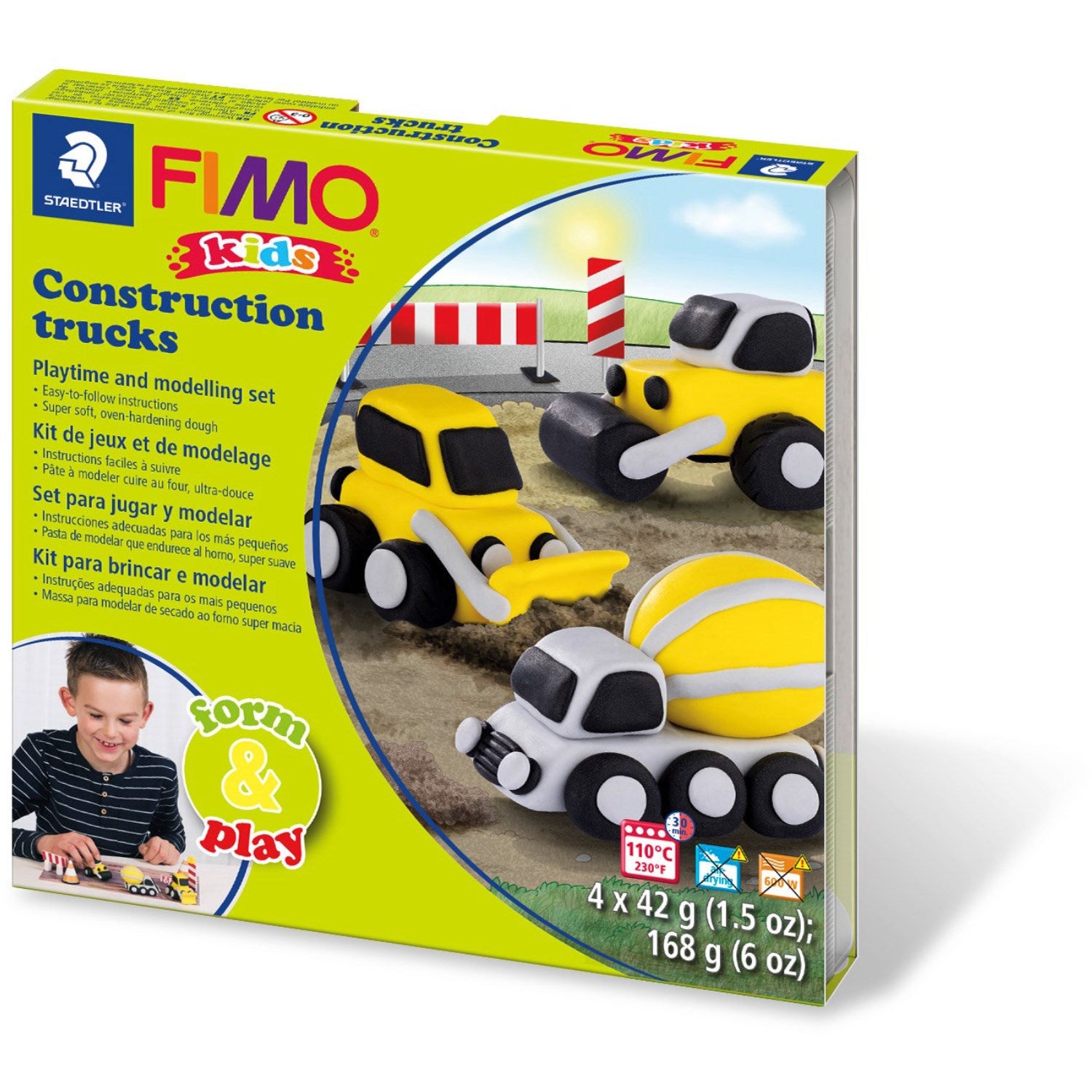 Staedtler Modelervoks Fimo Kids Trucks