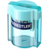 Staedtler Pencil Sharpener W/Tube Double Transparent Blue