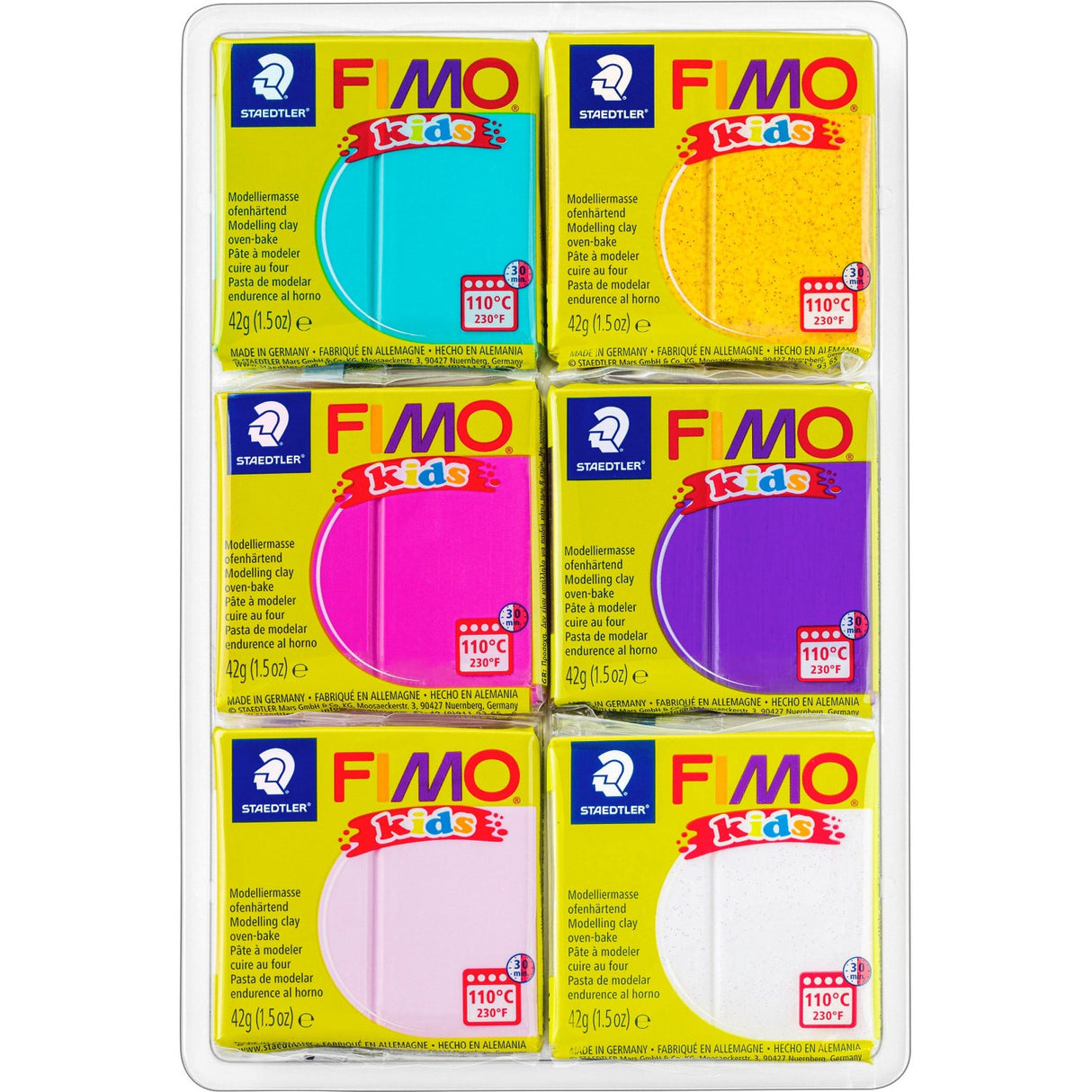 Staedtler Modellera Fimo Kids Girlie 4