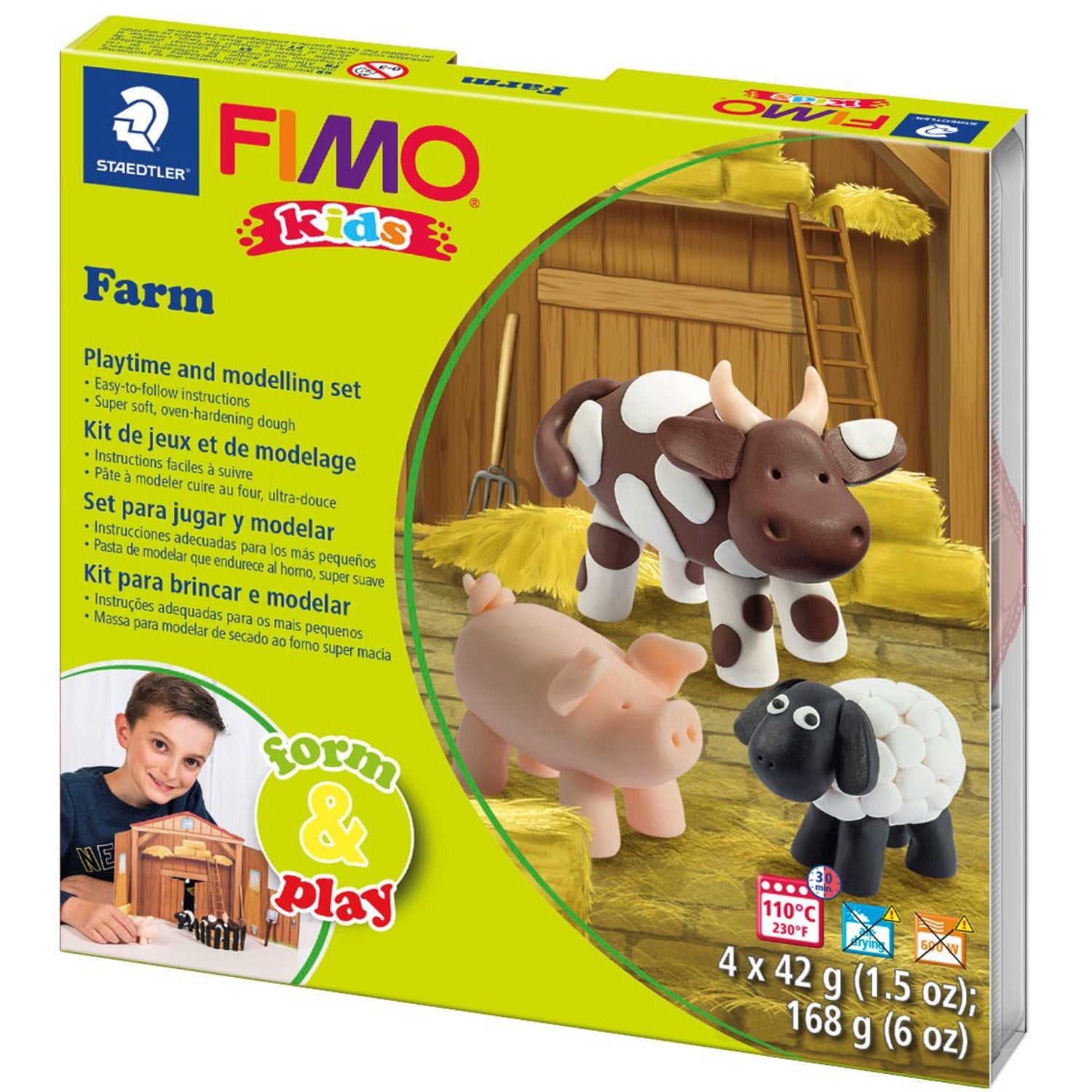 Staedtler Modellera Fimo Kids Farm