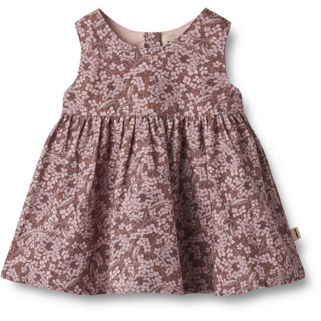 Wheat Hydrangeas Pinafore Wrinkles Klänning Sienna