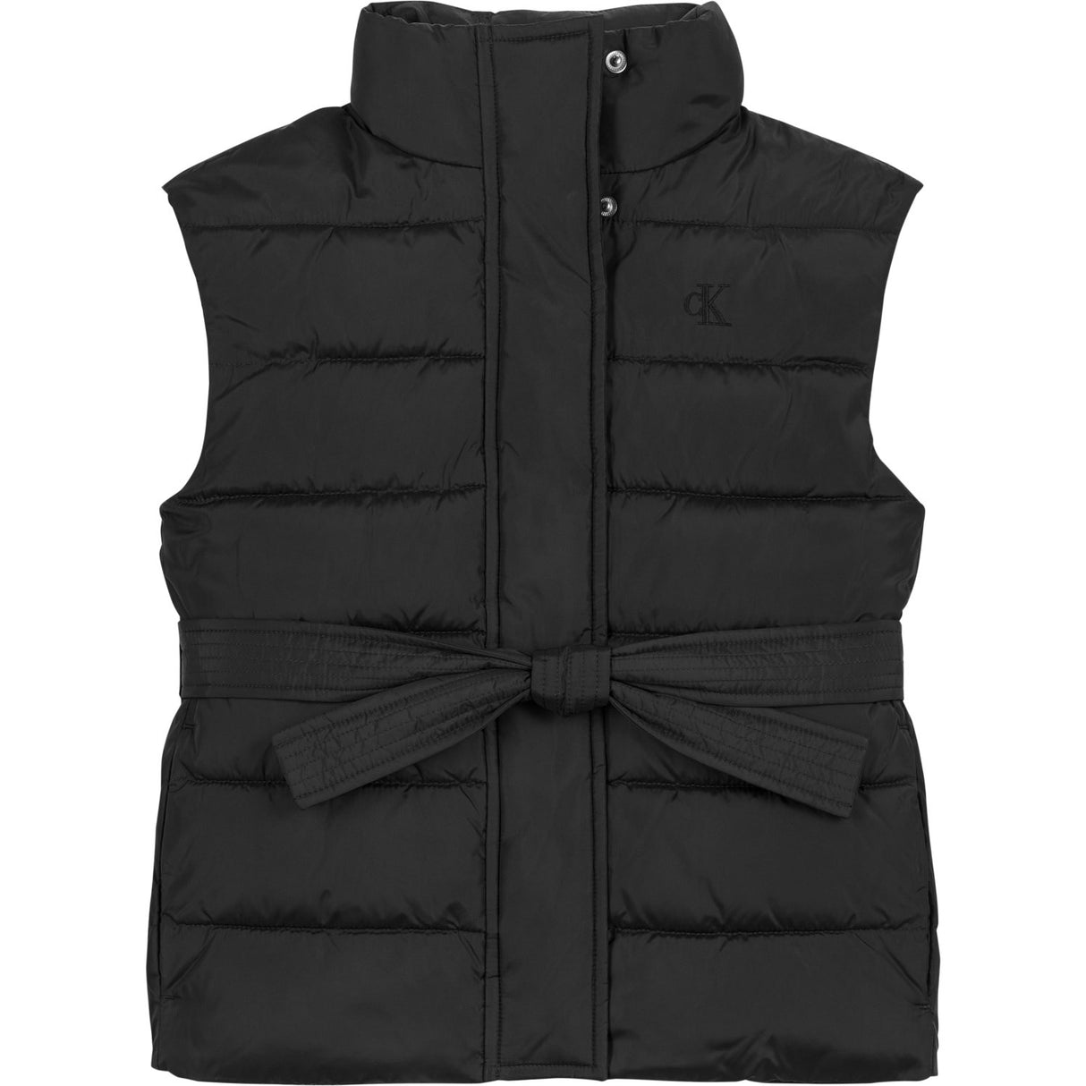 Calvin Klein Ck Black Belted Puffer Väst