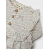 Lil'Atelier Coconut Milk Kendra Loose Body Klänning