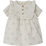 Lil'Atelier Coconut Milk Kendra Loose Body Klänning